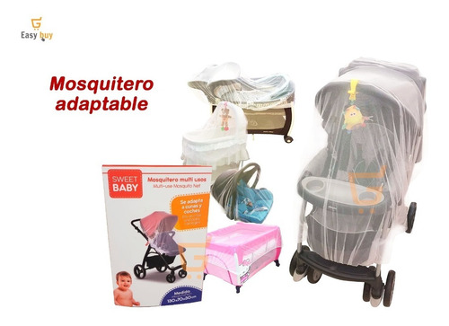 Mosquitero Para Coches, Cunas, Moisés Cero Picaduras Bichos.