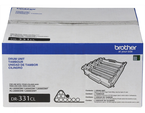 Tambor Original Brother Dr331cl Set Para Hl-l8250 Hl-l8350 Mfc-l8600 Mfc-l8850 