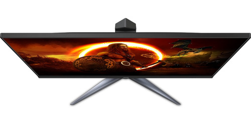 Monitor Gamer Hero 27'' Quad 1440p Qhd 155hz 1ms Q27g2 Aoc Preta/vermelho