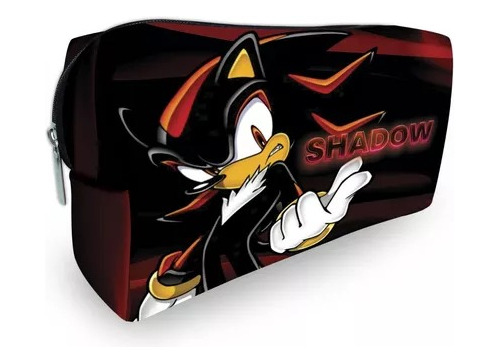 Necessaire Plus Estojo Escolar Em Neoprene Shadow Sonic