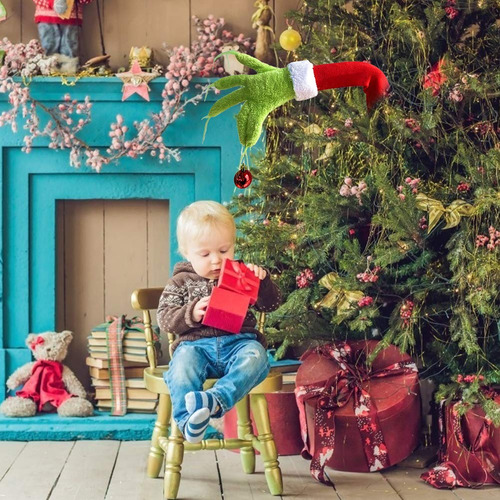 Grinch - Brazos Para Árbol De Navidad, Adorno De Brazo
