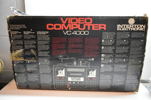 Imagen 5 de 6 de Videojuegos Video Computer Vc 4000 Interton Electronic 1978