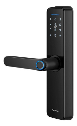 Cerradura Digital Wi-fi De Seguridad Lock-510 Version 2025 Negro