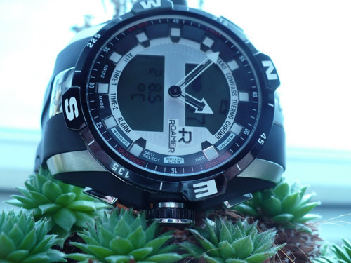 Relógio Roamer Trekk Master Expedition Swiss Made Safira