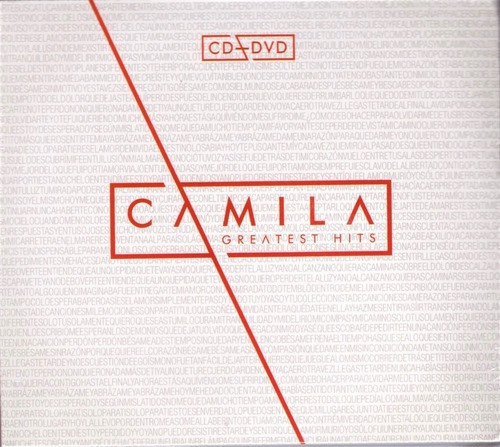 Camila - Greatest Hits Disco Cd + Dvd (29 Canciones