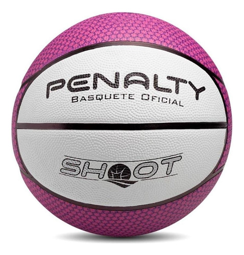 Bola Basquete Penalty Shoot Nac Vi 530144-1013 Cor Branco/roxo