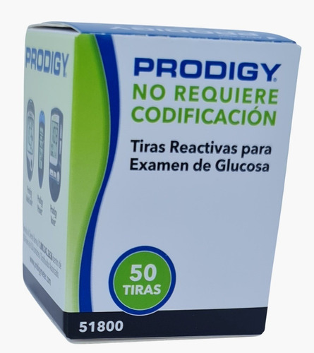 Tiras Reactivas Prodigy Caja Por 50