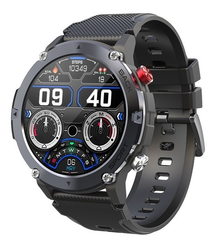 Reloj Deportivo Inteligente Para Hombre Impermeable 5atm Mc2