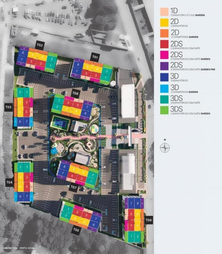 Imagem 12 de 15 de Apartamento Para Venda Em Ponta Grossa, Uvaranas, 1 Dormitório, 1 Banheiro, 1 Vaga - _1-1533360