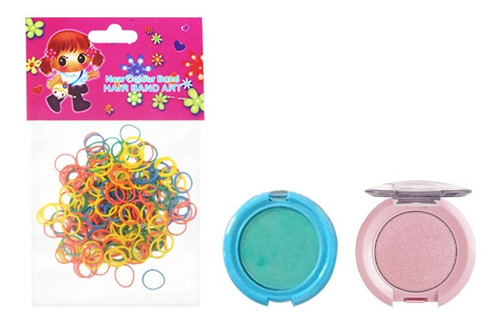 Imagem 5 de 10 de Kit Maquiagem Infantil Com Mochila Completo Bz135 + Brindes