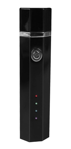 Encendedor Hexagonal Negro Con Cable Usb Integrado Negro