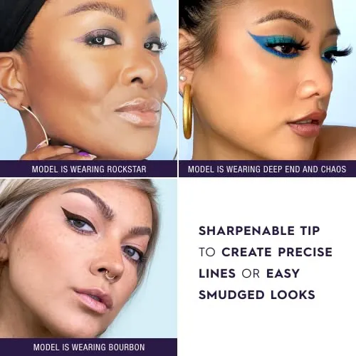 Lápiz Delineador De Ojos Urban Decay 24/7 Glide-on Negro