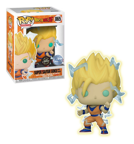 Super Saiyan Goku Chase Gitd Funko Pop 865 / Dragon Ball Z 