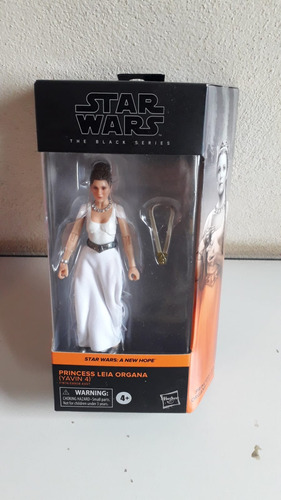 Figura De Acción Star Wars The Black Series Princesa Leia +3