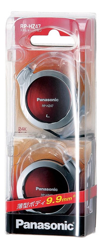 Auriculares Panasonic Clip Rojos Rp-hz47-r (importados De Ja