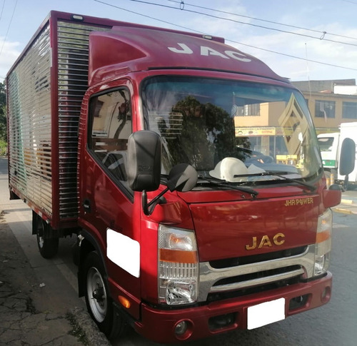 Camion Jac 1035 Furgon Seco 2017 Con Trabajo