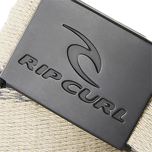Cinturón Rip Curl Snap Belt Revo, color hueso, lino blanco, talla única