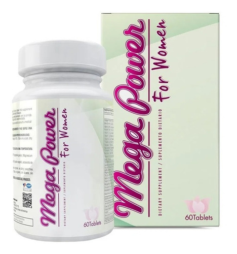 Mega Power For Women 60 Tablet - Unidad a $1133