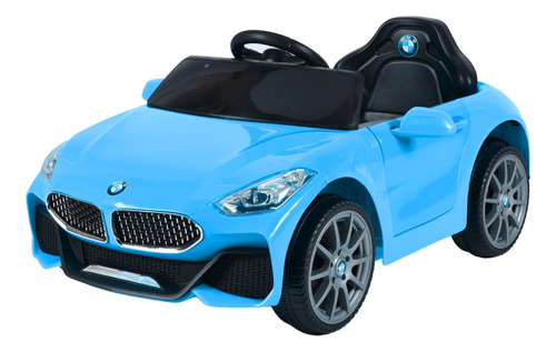 Carro Eléctrico Aeiou B005 Montable Una Plaza Color Azul