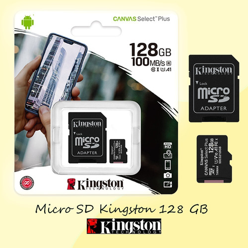 Memoria Micro Sd 128gb 100% Original Clase 10 Sellada