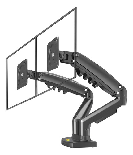 Soporte De Doble Pantalla Con Ángulo Y Posición Ajustables