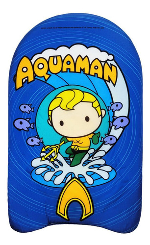 Prancha Natação Infantil Super Heróis 44cm Aquaman