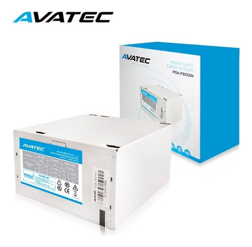Fuente De Poder 600 Watts Avatec