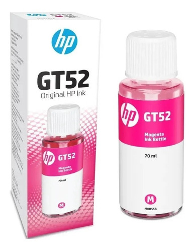 Tinta Hp Gt52 Magenta Ink Tank 115 315 415 515 530 533 615