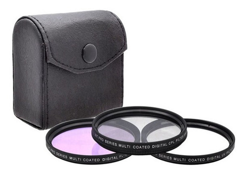 Kit Filtros Starter Kit 67 Mm Uv Polarizado Y Flv C/estuche