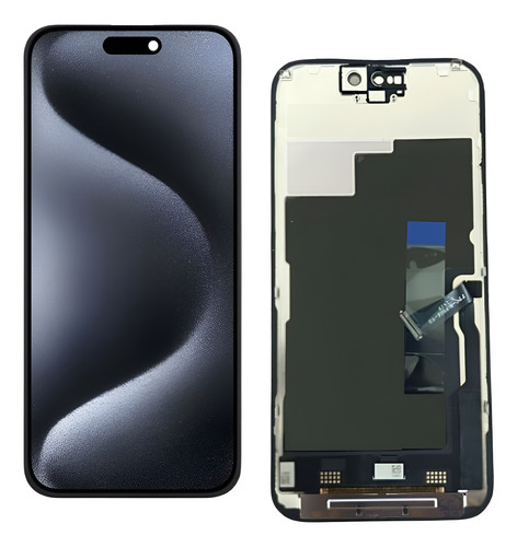 Tela Frontal Display Compatível iPhone 15 Pro A2848 A3101