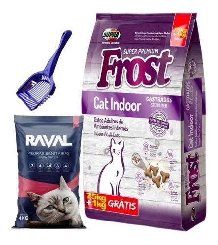 Imagen 1 de 1 de Frost Cat Indoor 8.5kg + Contenedor+envio Gratis