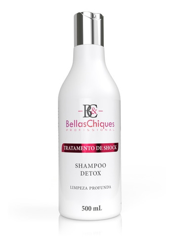 Shampoo Detox Limpeza Profunda Bellas & Chiques 500g