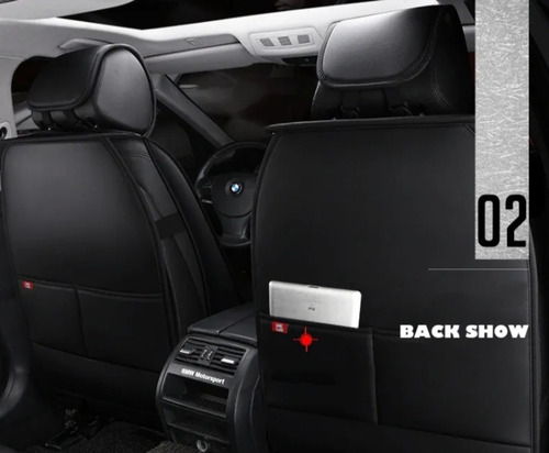 Kit Funda Cubre Asiento Auto Premium Luxury Con 4 Almoadilla