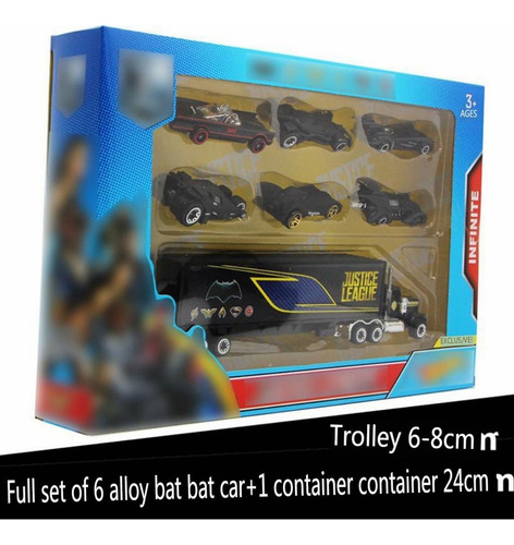 // 1 Batman Y Batmobile Kids En Escala 1:64
