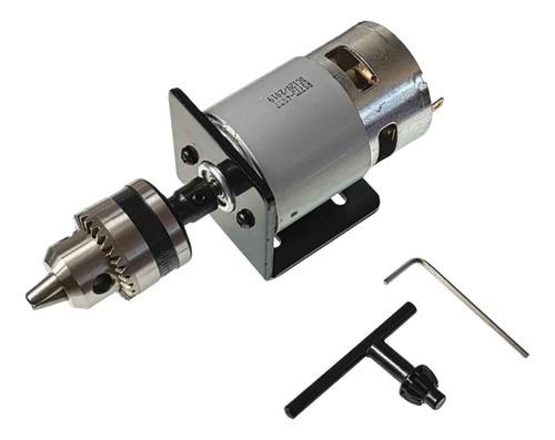 Motor Con Máquina Perforadora, Juego De Portabrocas B10
