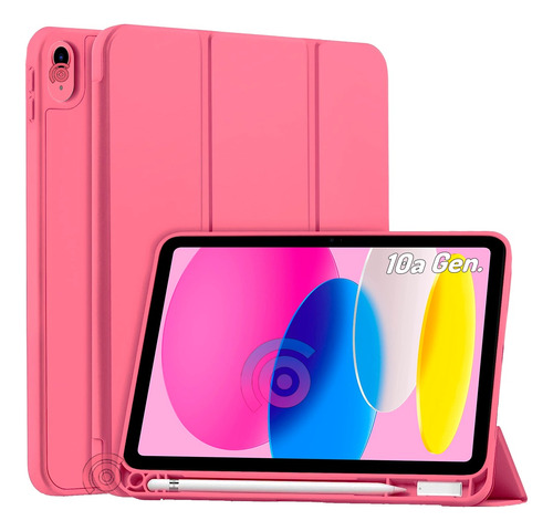 Funda Para iPad 10,9 10ª Decima Gen Con Espacio Lápiz Pencil