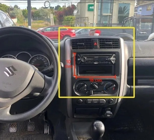 Kit Radio 2 Gb Ram Android 12 Wifi Waze Jimny 2008 Al 2018