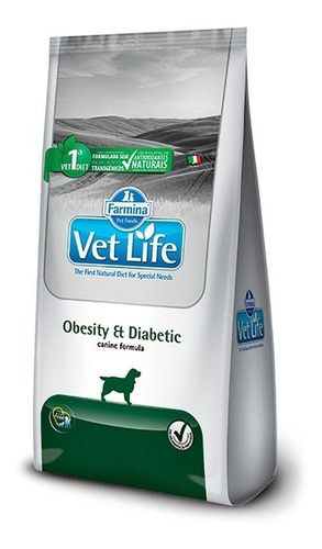 Vet Life Obesity & Diabetic 10 Kg Formula Italiana