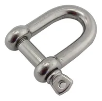 Comprar Manilha Tornel Balão Tipo Reta Em Aço Inox 6mm Carga 140kg