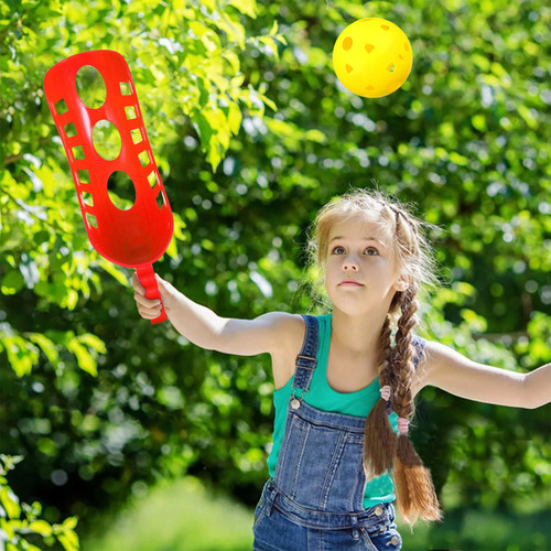 Juego De Pelota Scoop Toss & Catch Set Para Deportes Al Aire