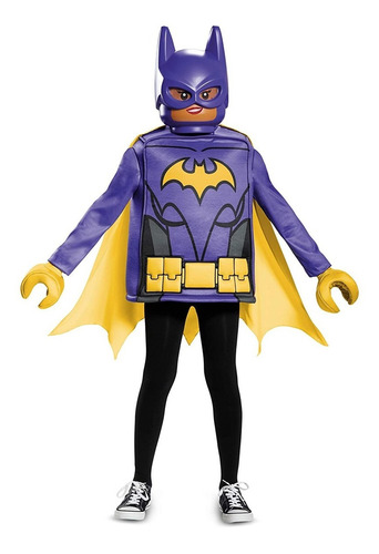 Disfraz Para Niña Lego Batman Movie Batichica Halloween Febo