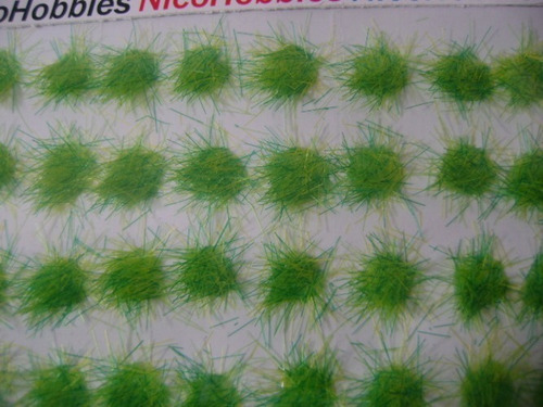 Imagen 9 de 10 de Nico Blister C/matas Verde Claro De 10 Mm (70 U) H0 (pmf 02)