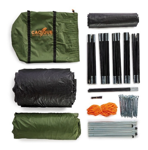 Carpa Cacique Igloo Duo Trail 6/10 Personas - 3 Ambientes