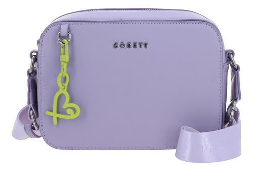 Bolso Tipo Crossbody Gorétt By Chenson Lizzie P25 Lila Lisa Níquel Lila