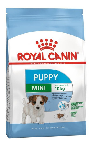 Alimento Royal Canin Mini Mini Puppy para cão filhote de raça mini sabor mix em sacola de 7.5kg