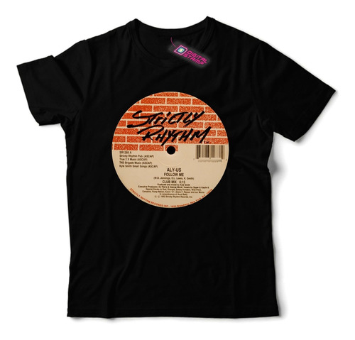 Remera Strictly Rhythm All Us Follow Me Disco Me68 Dtg