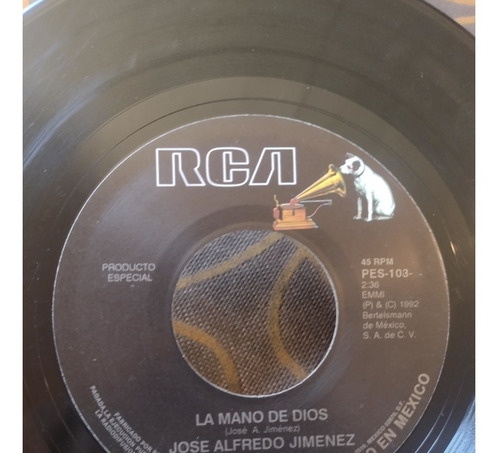 Lote Discos De Vinilo Acetato Jose Alfredo Jimenez Ranchera (Usado)