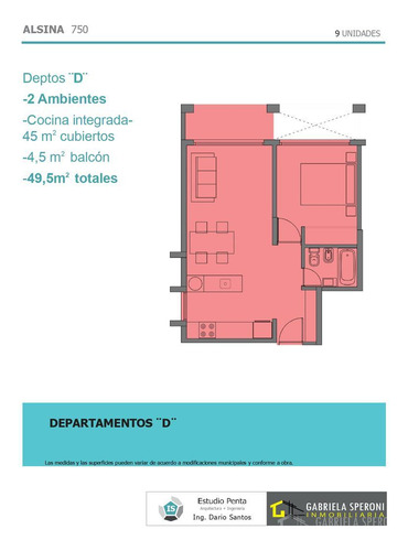 Departamento 2 Ambientes Venta Banfield