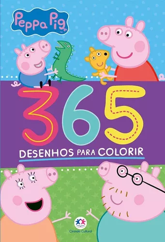 Peppa Pig - Colorir - Especial oficial: A família Pig vai ao