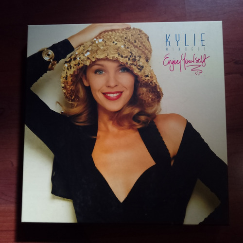 Kylie Minogue Box Set Enjoy Yourself Vinilo Cd Doble Dvd 